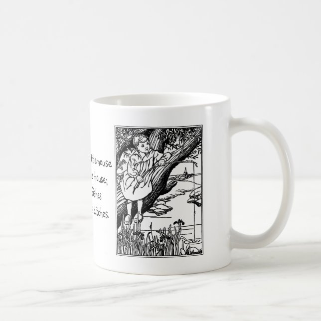 Taza De Café Pequeña poesía infantil de Tommy Tittlemouse (Derecha)