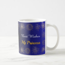 Taza De Café Pequeña Princesa – Celebración de Niña Monada Pati