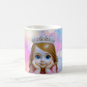 Taza De Café Pequeña Princesa Cuta