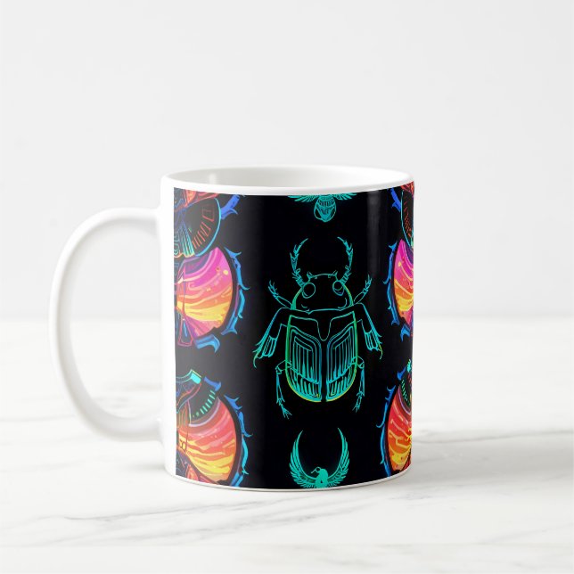 Taza De Café Pequeña Scarab (Izquierda)