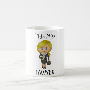 Taza De Café Pequeña señorita abogada - Bomba de café con ojos