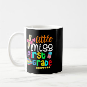 Taza De Café Pequeña Señorita de Primer Grado Byck al Colegio d
