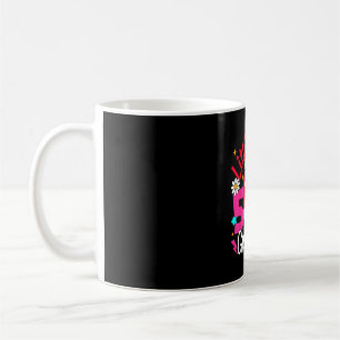 Taza De Café Pequeña señorita estudiante de quinto grado regres