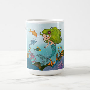 Taza De Café Pequeña sirena