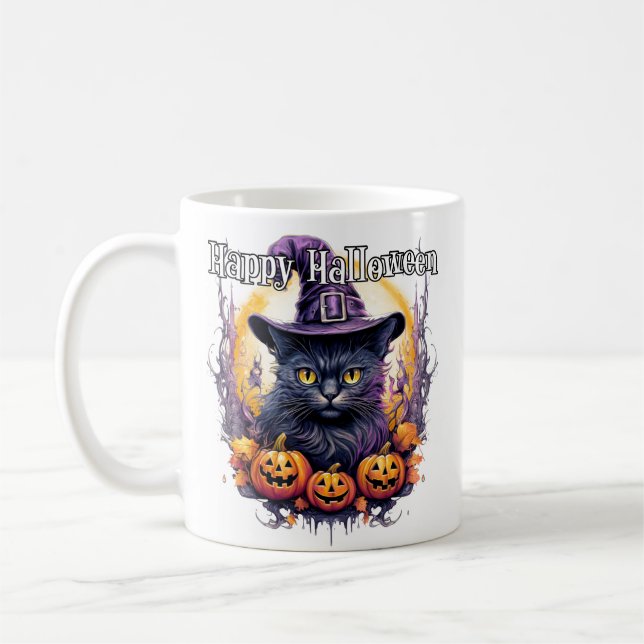 Taza De Café Pequeña y gata gitana (Izquierda)