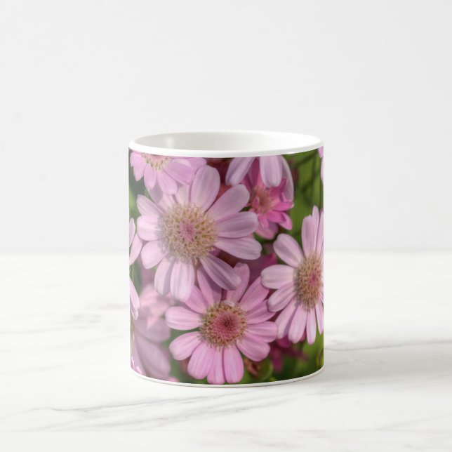 Taza De Café pequeñas daisies de lilac (Centro)