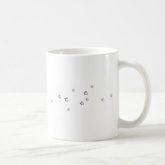 Taza De Café Pequeñas estrellas (Derecha)