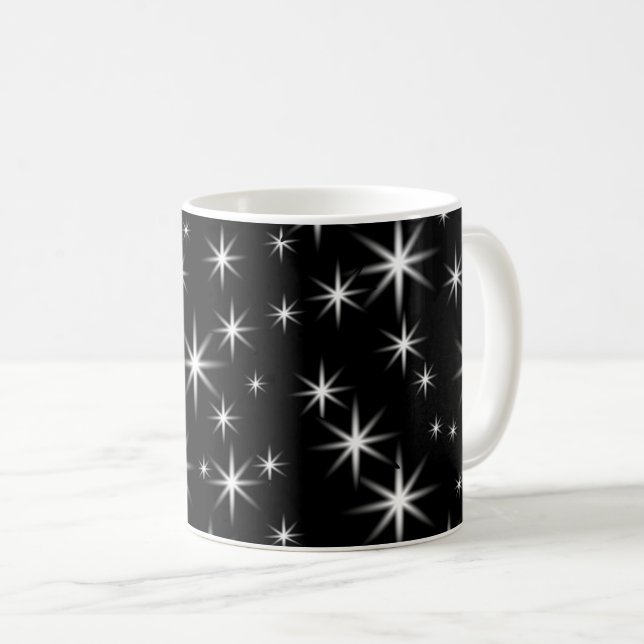 Taza De Café pequeñas estrellas lindas (Anverso derecho)