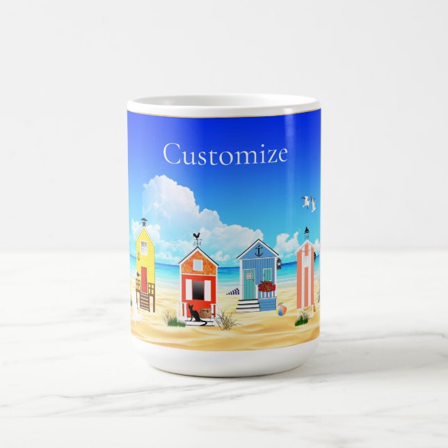 Taza De Café Pequeñas y pequeñas chispas de playa Thunder_Cove (Centro)