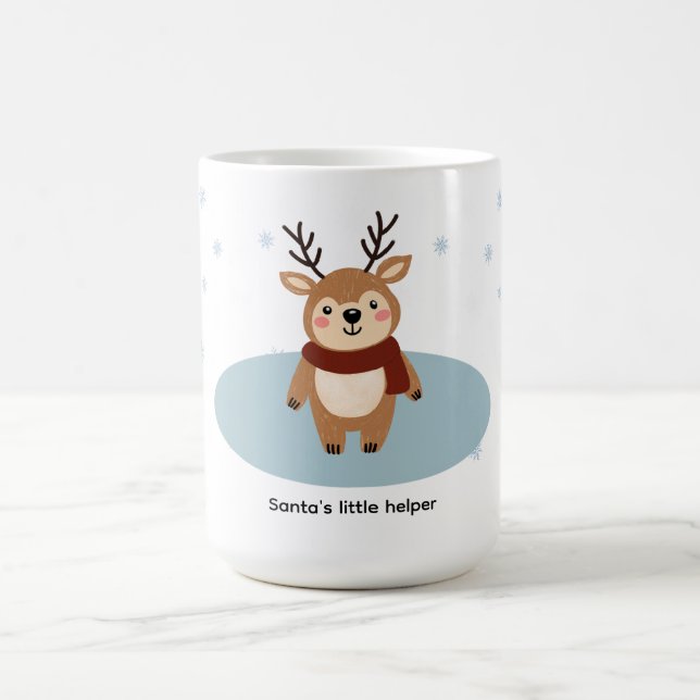 Taza De Café Pequeño ayudante de Santa (Centro)