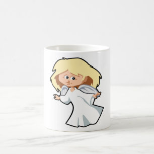 TAZA DE CAFÉ PEQUEÑO CHICA ANGEL