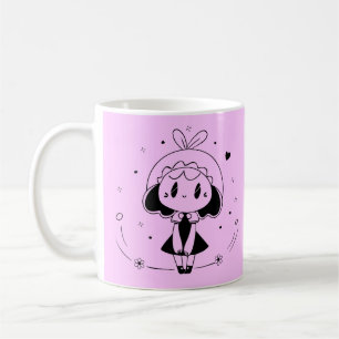Taza De Café Pequeño Chica de anime