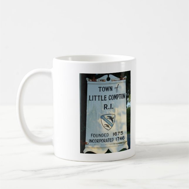 Taza De Café Pequeño Compton, RI (Izquierda)