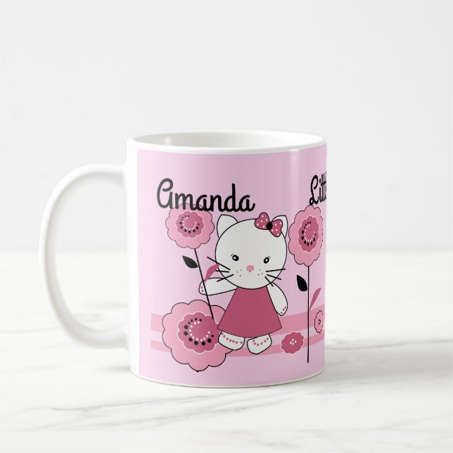 Taza De Café Pequeño gatito (Izquierda)