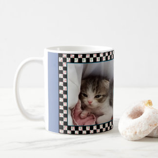 Taza De Café Pequeño gatito de la Soñoliento-Cabeza