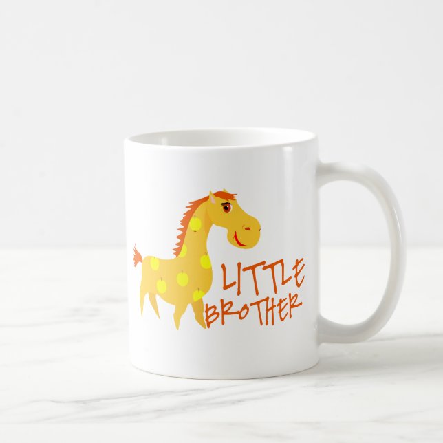 Taza De Café Pequeño hermano Giraffe (Derecha)