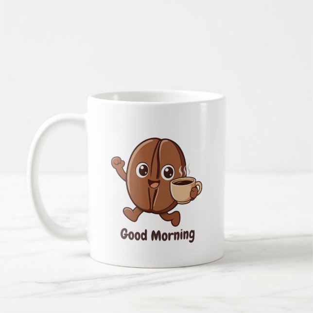 Taza De Café Pequeño Kaka – Buenos días  (Izquierda)