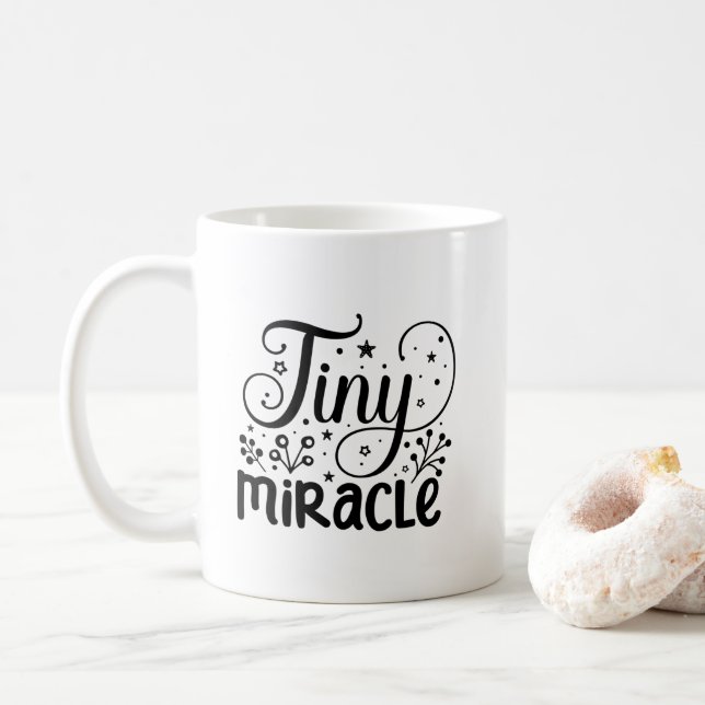 Taza De Café ¡Pequeño Milagro! (Con donut)