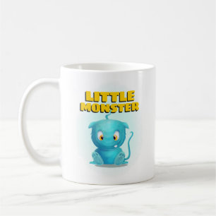 Taza De Café Pequeño Monstruo divertido