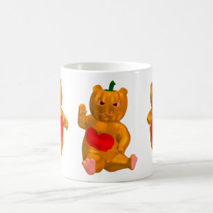 Taza De Café Pequeño oso oso oso de Halloween de Guay