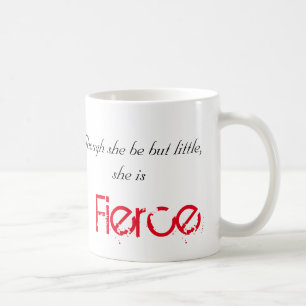 Taza De Café Pequeño pero feroz - Shakespeare