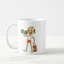 Taza De Café Pequeño Peso. Gran Espíritu. Motivación de Nino Pe