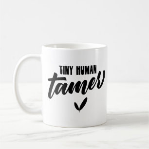 Taza De Café Pequeño profesor gracioso de Tamer Humano