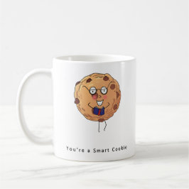 Taza De Café Pequeño regalo, galleta inteligente, lindo