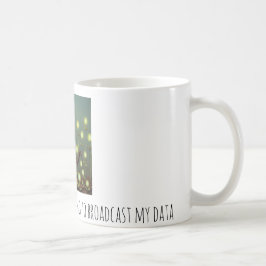 Taza De Café pequeño robot mugre