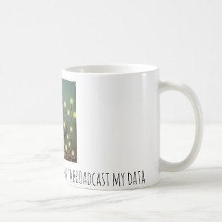 Taza De Café pequeño robot mugre