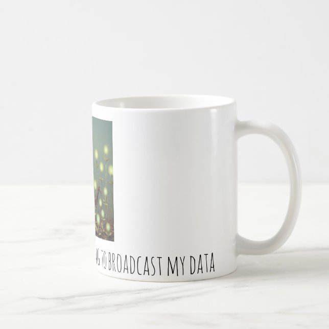 Taza De Café pequeño robot mugre (Derecha)