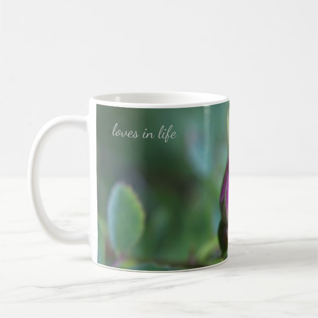 Taza De Café Pequeño Rosa salvaje Bud (Izquierda)