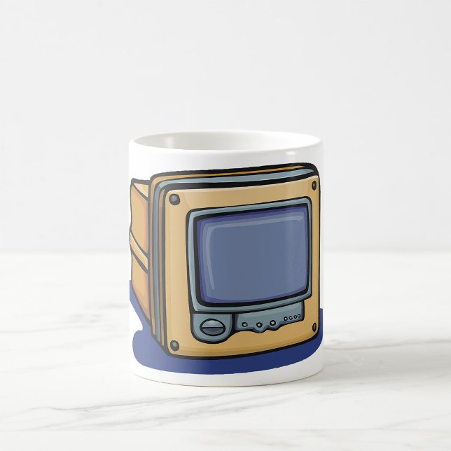 Taza De Café Pequeño televisor (Subido por el creador)