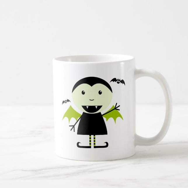 Taza De Café Pequeño vampiro (Derecha)