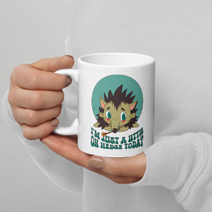 Taza De Café Pequeño y triste erizo
