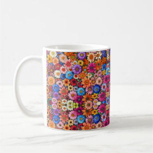 Taza De Café Pequeños cabezuelos de flores