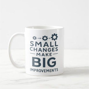 Taza De Café Pequeños cambios hacen grandes mejoras Cultura Kai