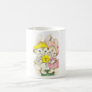 Taza De Café Pequeños conejos
