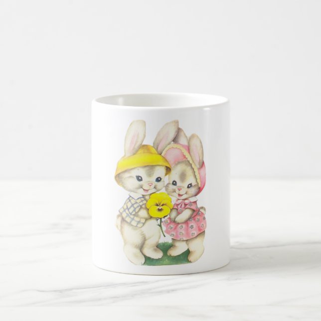 Taza De Café Pequeños conejos (Centro)