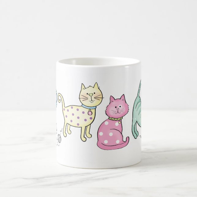 Taza De Café Pequeños gatitos (Centro)