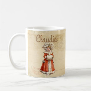 Taza De Café Pequeños Navidades Personalizados de Caroleros de