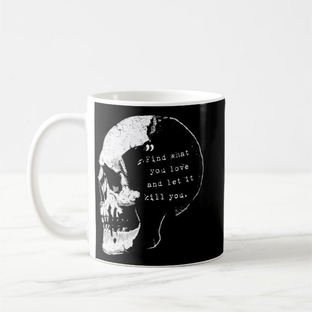 Taza De Café Pequeños regalos Charles Bukowski Gracioso regalo  (Izquierda)