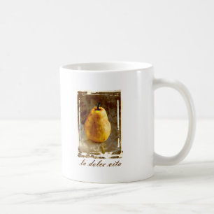 Taza De Café Pera de Dolce Vita del La