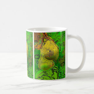 TAZA DE CAFÉ PERAS