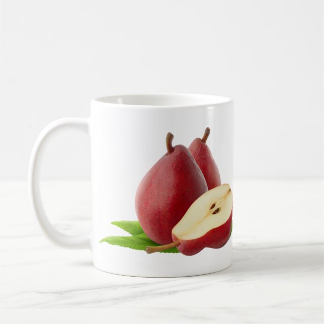 Taza De Café Peras rojas (Izquierda)