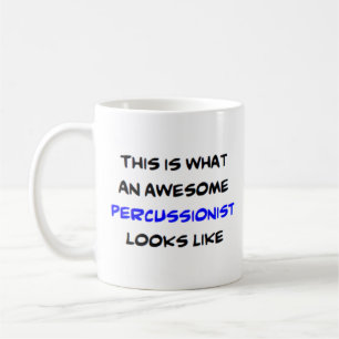 Taza De Café percusionista, impresionante