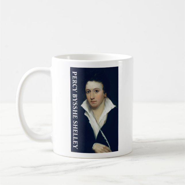 Taza De Café Percy Bysshe Shelley (Izquierda)