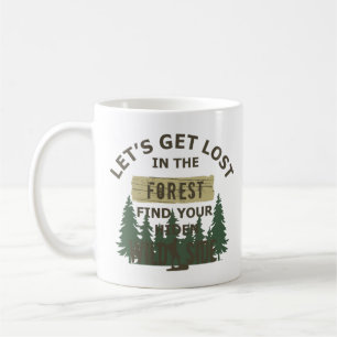 Taza De Café Perdamos en el bosque