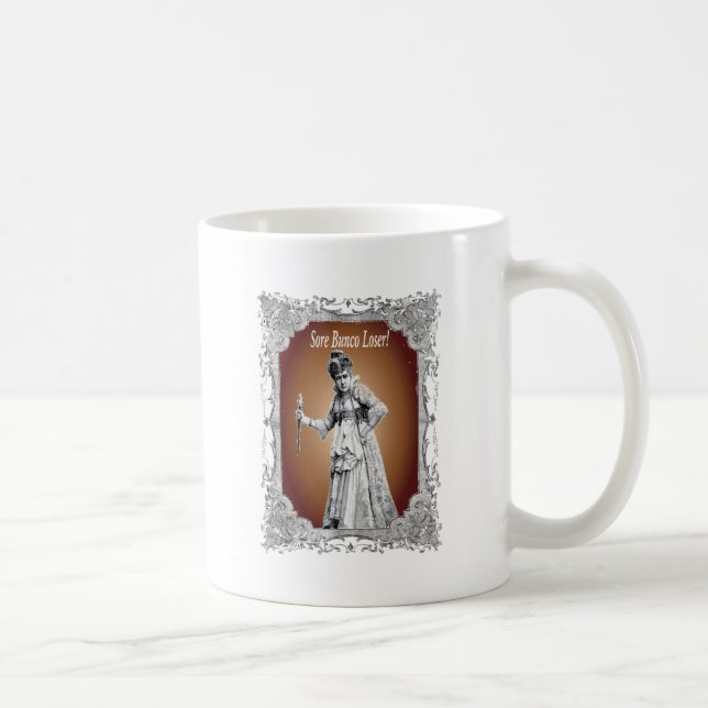 Taza De Café perdedor dolorido del bunco (Derecha)