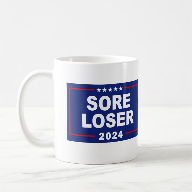 Taza De Café Perdedora antiTrump 2024 (Izquierda)